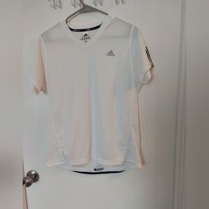 Adidas Men's White Short Sleeve Tee